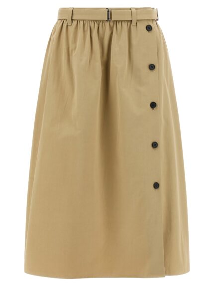 PRADA Panama Old Cotton Skirt