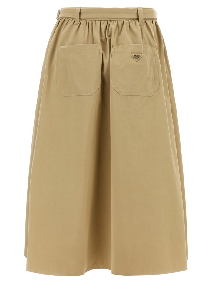 PRADA Panama Old Cotton Skirt