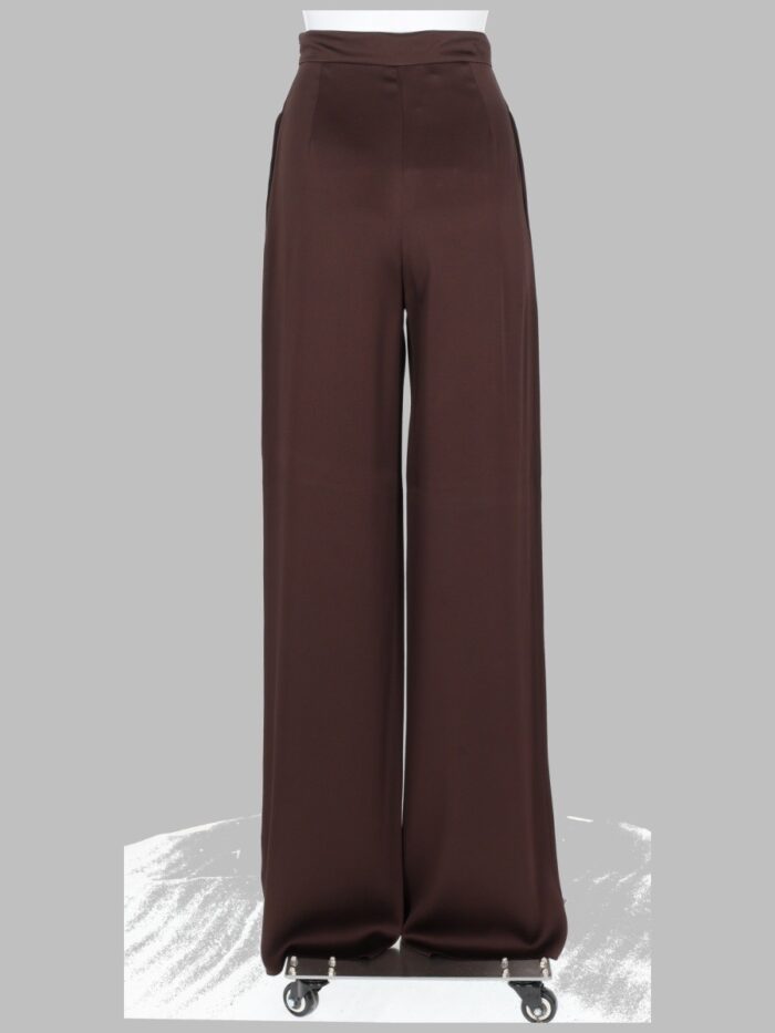 MAX MARA STUDIO PANTALONE A GAMBA AMPIA