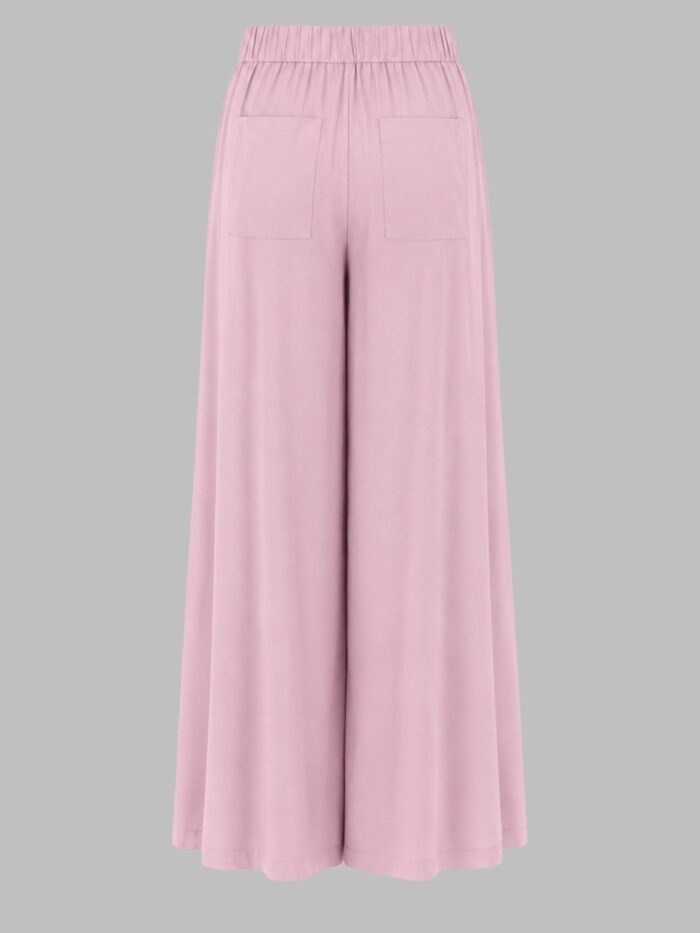 NUDE PANTALONE A GAMBA AMPIA