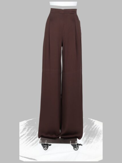 MAX MARA STUDIO PANTALONE A GAMBA AMPIA
