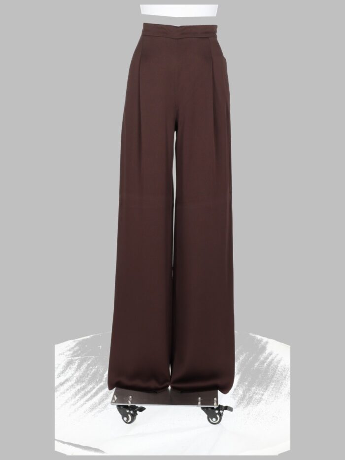 max mara studio pantalone a gamba ampia MAX MARA STUDIO PANTALONE A GAMBA AMPIA