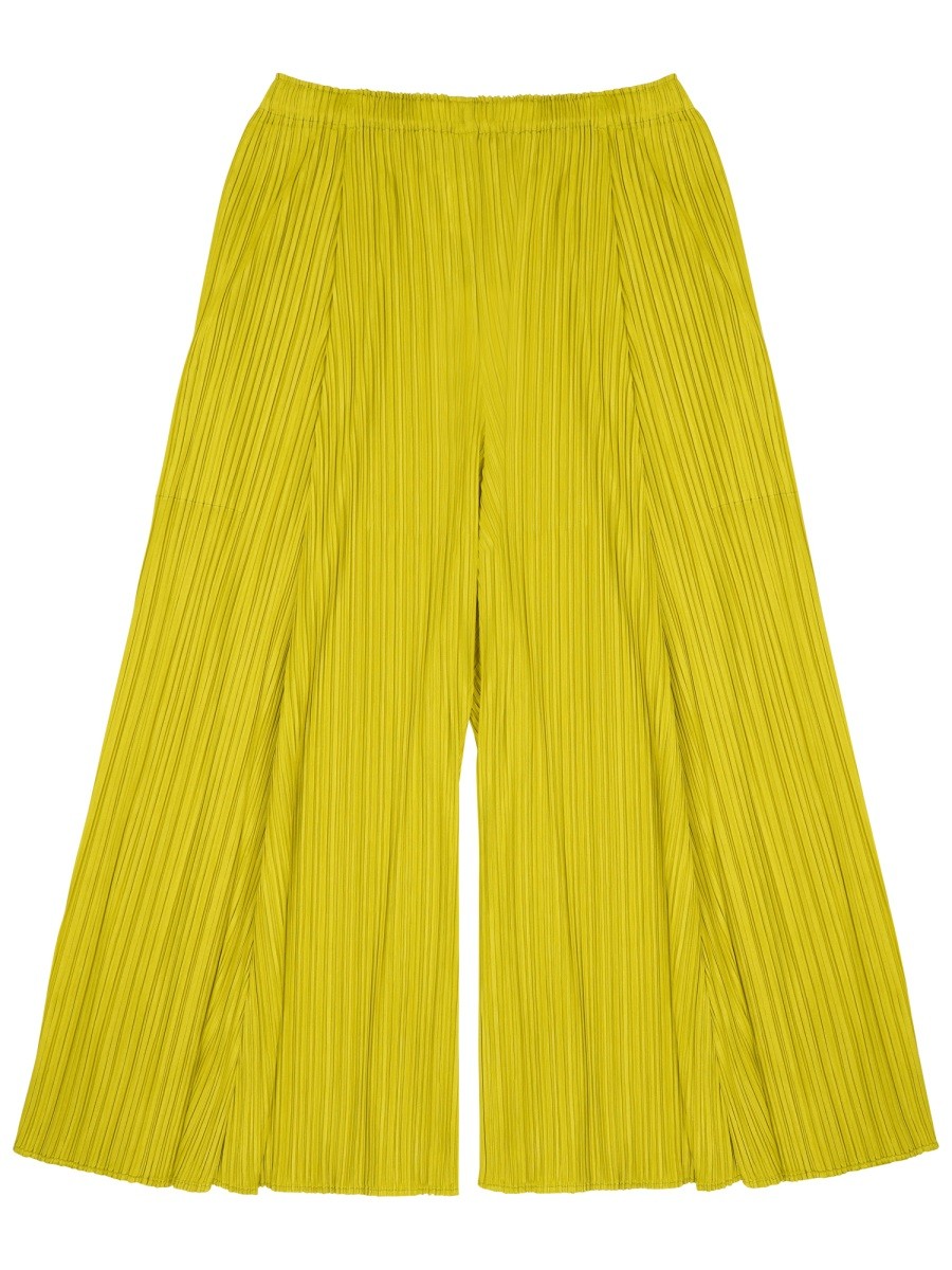 PLEATS PLEASE ISSEY MIYAKE PANTALONE AMPIO