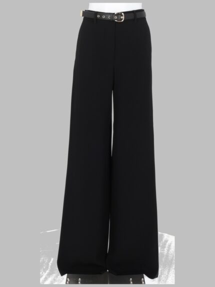 MAX MARA STUDIO PANTALONE AMPIO IN CADY