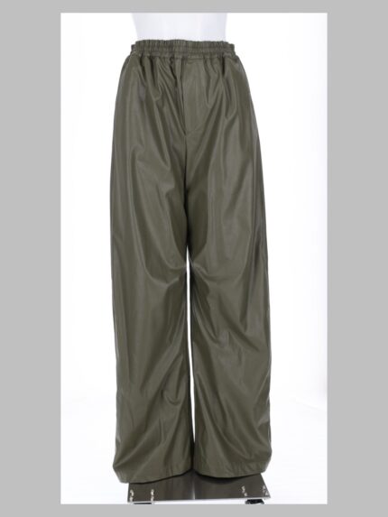 MM6 MAISON MARGIELA Pantalone Ampio In Ecopelle
