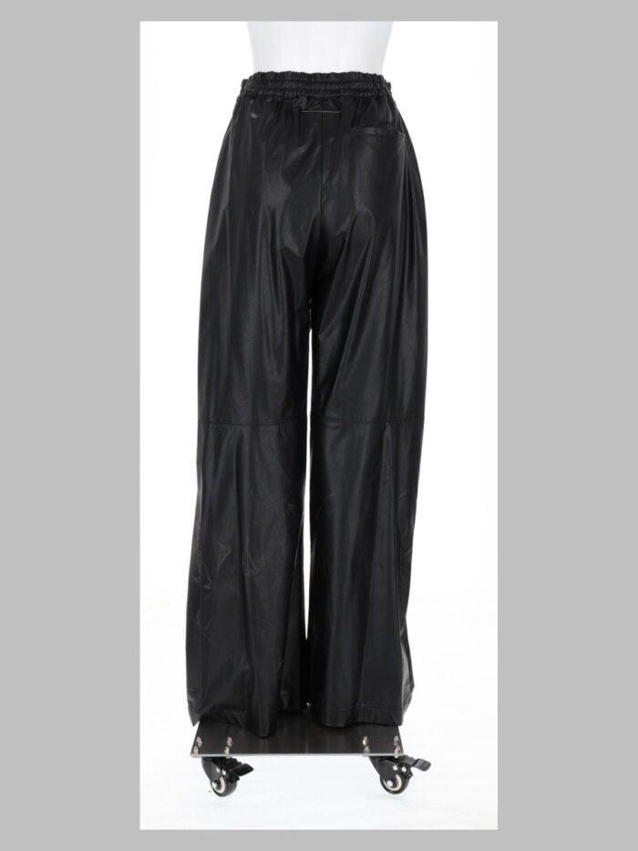 MM6 MAISON MARGIELA Pantalone Ampio In Ecopelle