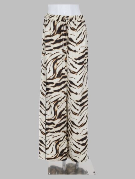 GANNI Pantalone Ampio In Satin