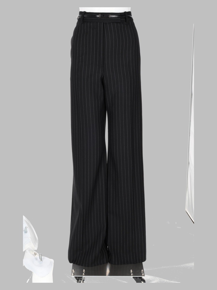 TOM FORD Pantalone Ampio Svasato A Grana Fine