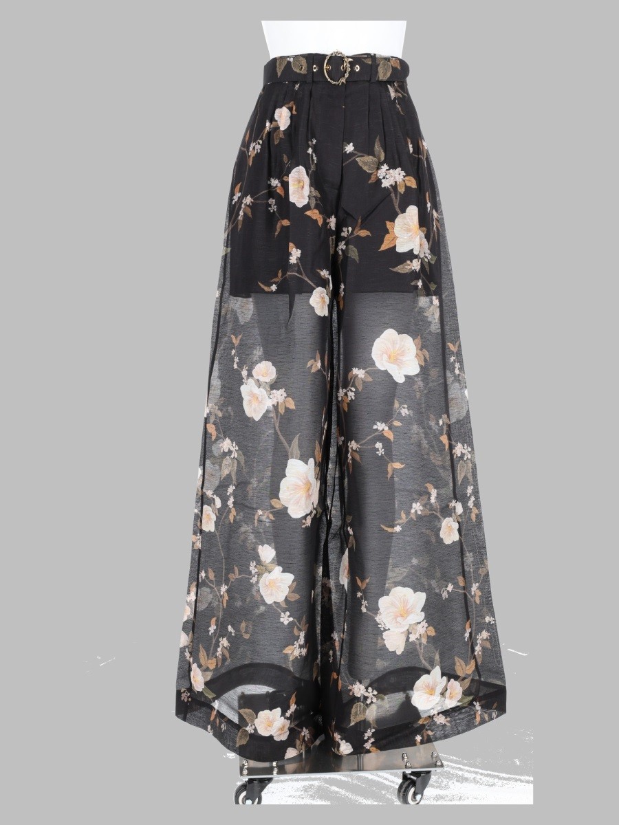 ZIMMERMANN Pantalone "Ascent" Con Pieghe