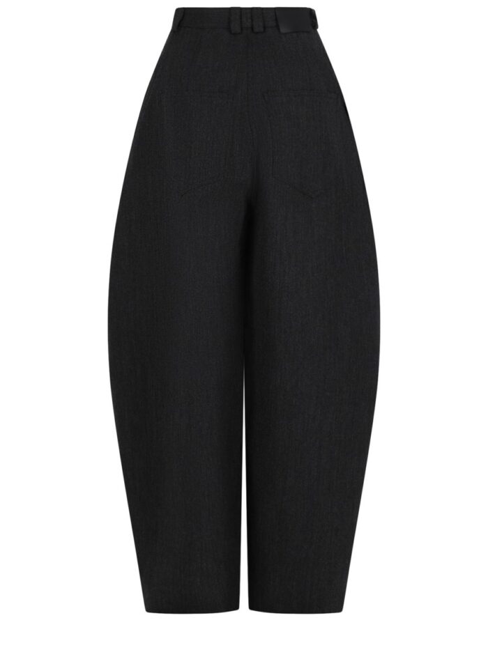 Balenciaga Pantalone Barrel In Lana