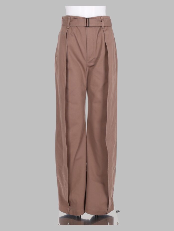 lemaire pantalone barrel in ??misto twill di cotone LEMAIRE Pantalone Barrel In ??Misto Twill Di Cotone