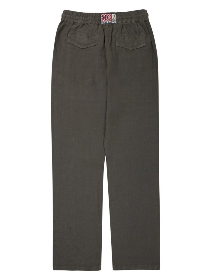 MC2 SAINT BARTH PANTALONE "CALAIS" IN PURO LINO