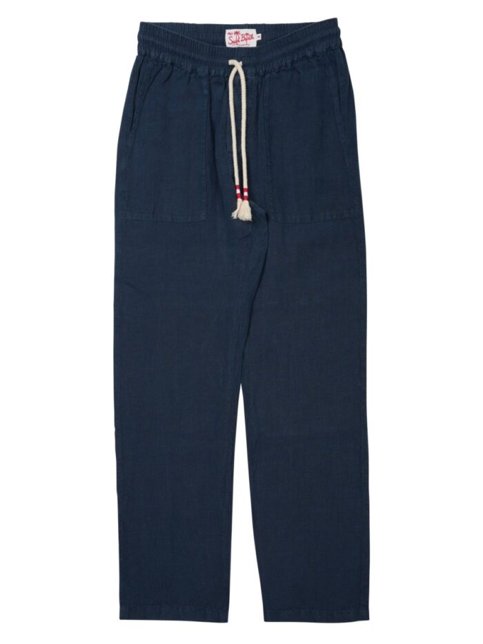 MC2 SAINT BARTH PANTALONE "CALAIS" IN PURO LINO