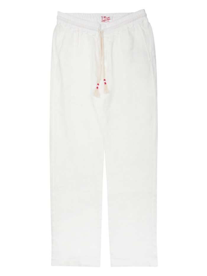 mc2 saint barth pantalone "calais" in puro lino MC2 SAINT BARTH PANTALONE "CALAIS" IN PURO LINO