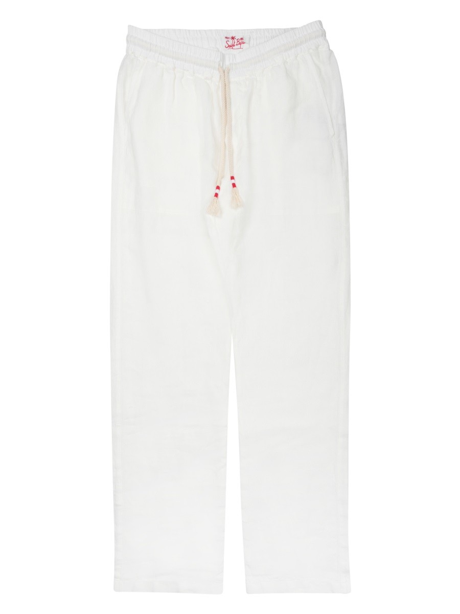 MC2 SAINT BARTH PANTALONE "CALAIS" IN PURO LINO
