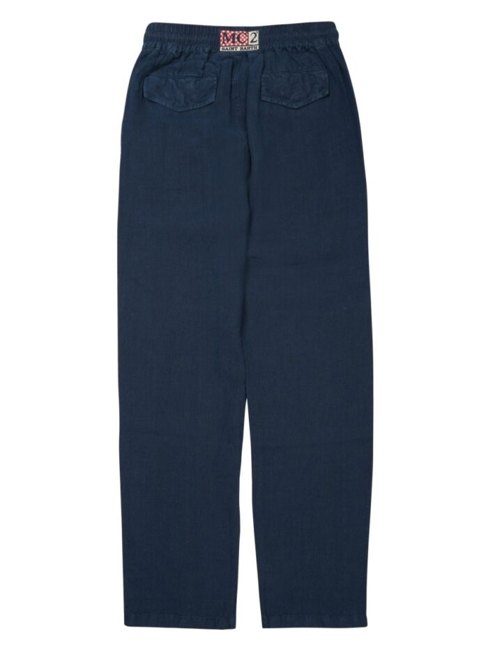 MC2 SAINT BARTH PANTALONE "CALAIS" IN PURO LINO