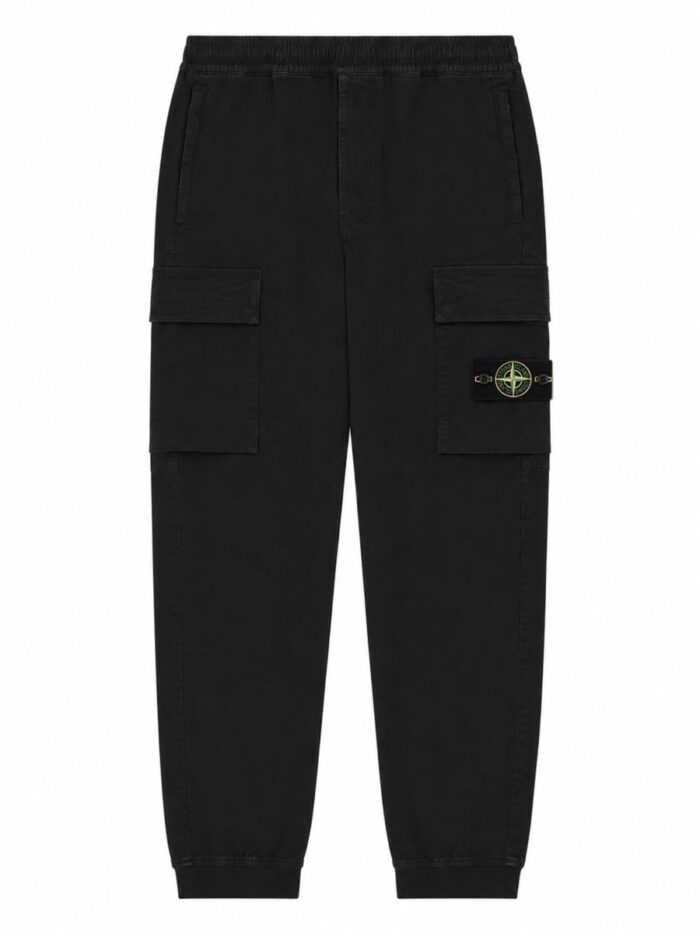 Stone Island PANTALONE CARGO CON PATCH LOGO