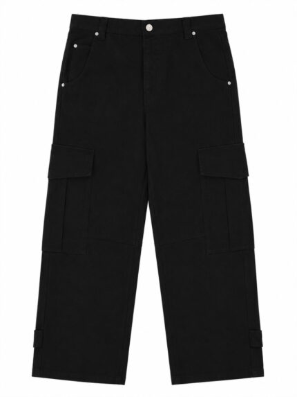 AMI PARIS PANTALONE CARGO IN COTONE