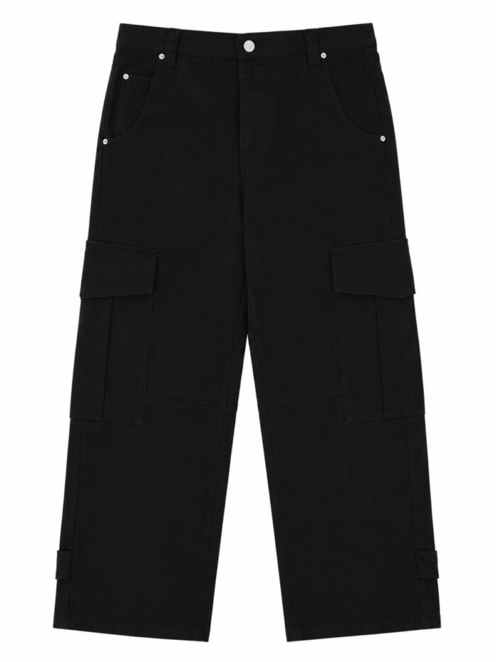 ami paris pantalone cargo in cotone AMI PARIS PANTALONE CARGO IN COTONE
