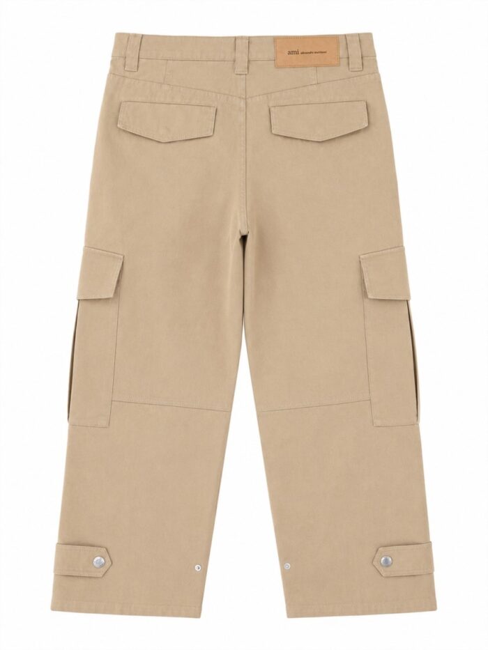 AMI PARIS PANTALONE CARGO IN COTONE