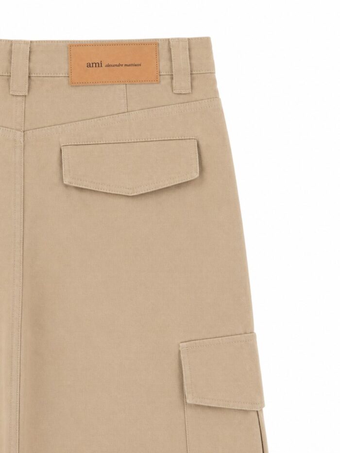 AMI PARIS PANTALONE CARGO IN COTONE