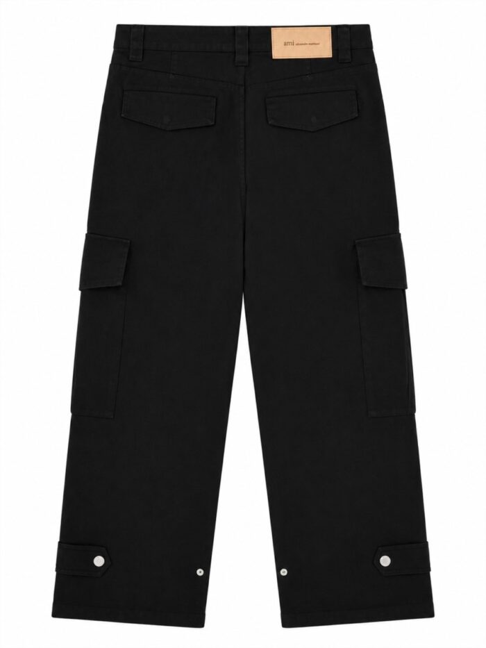 AMI PARIS PANTALONE CARGO IN COTONE