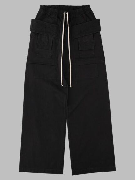 RICK OWENS DRKSHDW Pantalone Cargo In Felpa Di Cotone