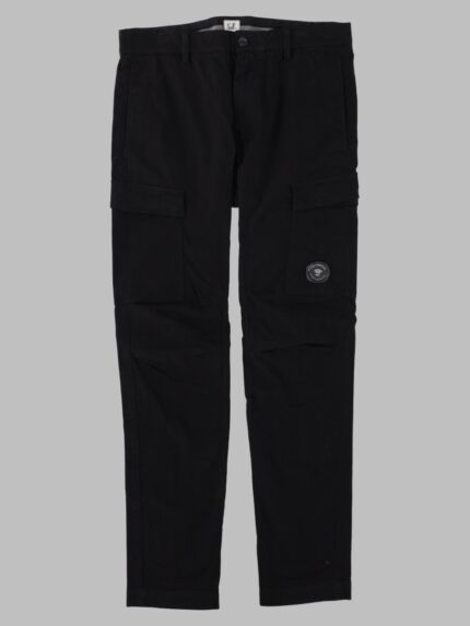 C.P. COMPANY Pantalone Cargo In Raso Di Cotone Stretch