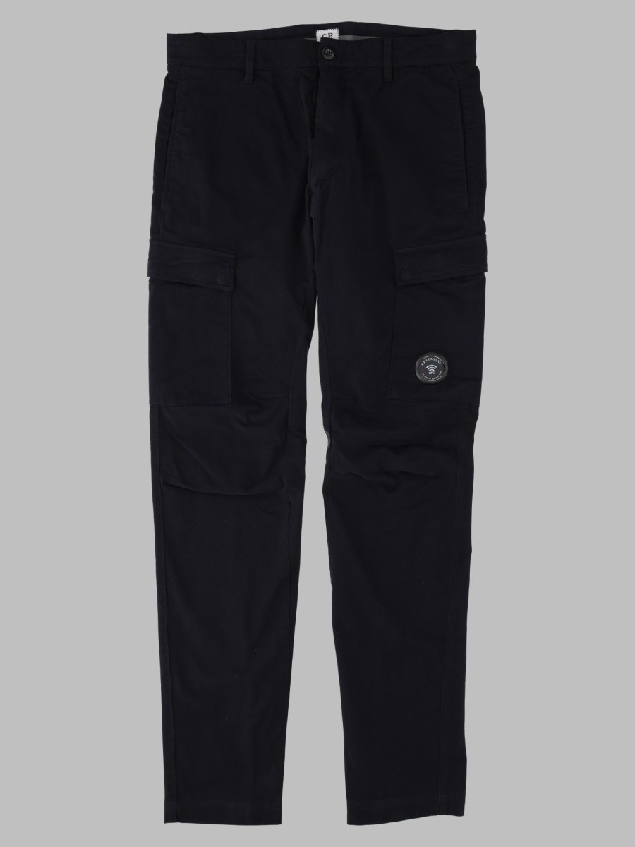 C.P. COMPANY Pantalone Cargo In Raso Di Cotone Stretch