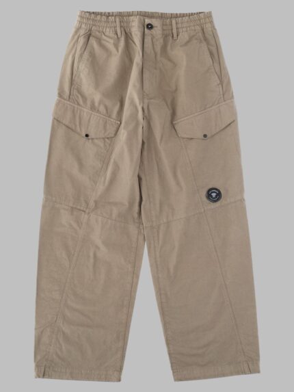 C.P. COMPANY Pantalone Cargo In Raso Di Cotone Stretch