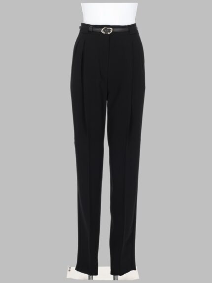 MAX MARA STUDIO PANTALONE CARROT IN CADY TECNICO