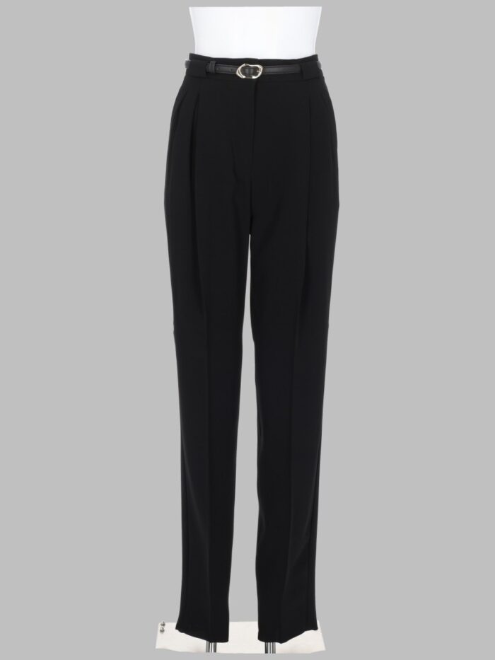 max mara studio pantalone carrot in cady tecnico MAX MARA STUDIO PANTALONE CARROT IN CADY TECNICO