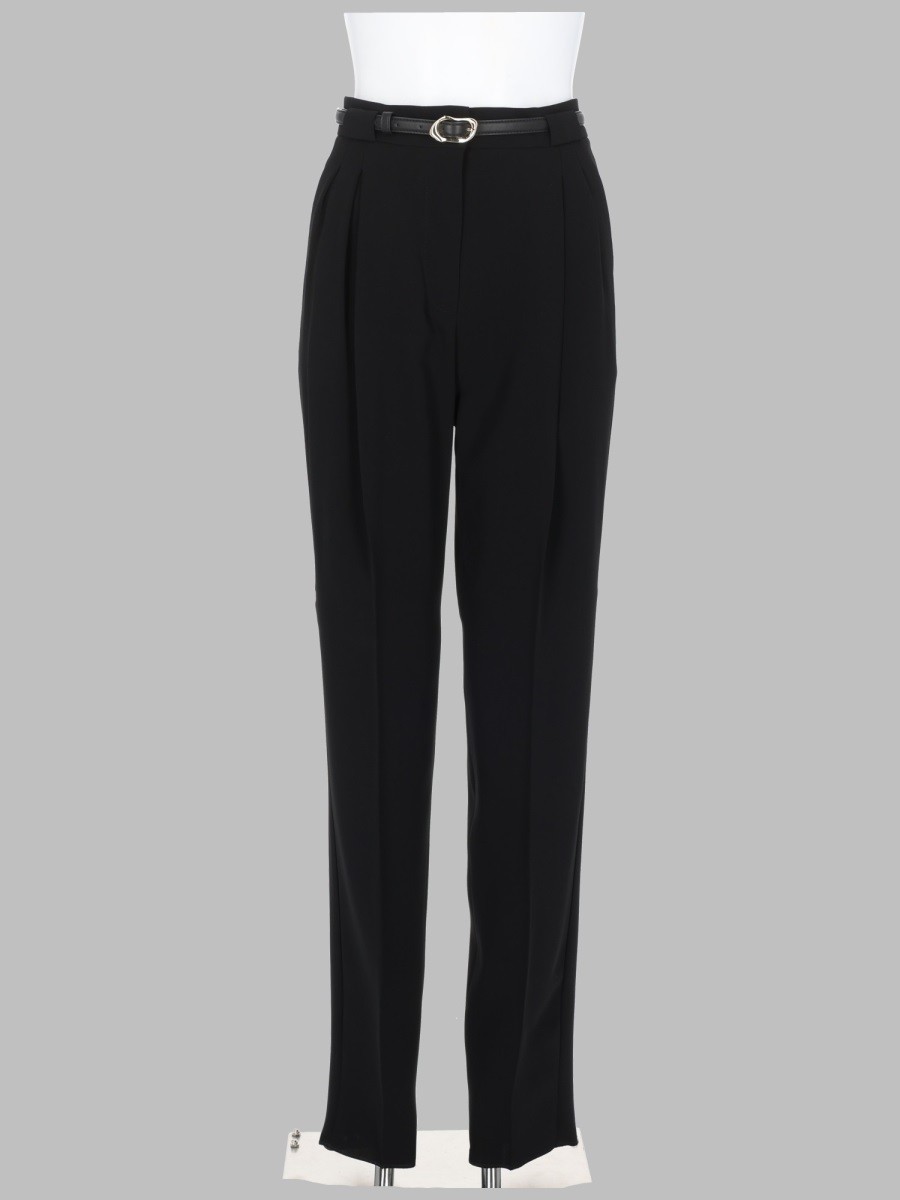 MAX MARA STUDIO PANTALONE CARROT IN CADY TECNICO