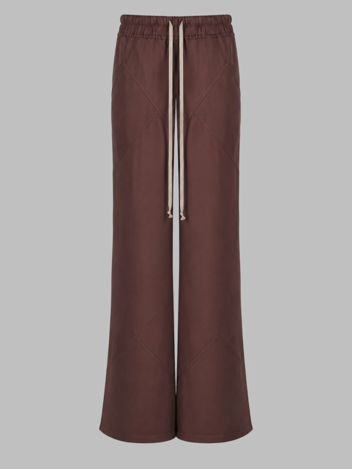 rick owens pantalone con coulisse RICK OWENS PANTALONE CON COULISSE