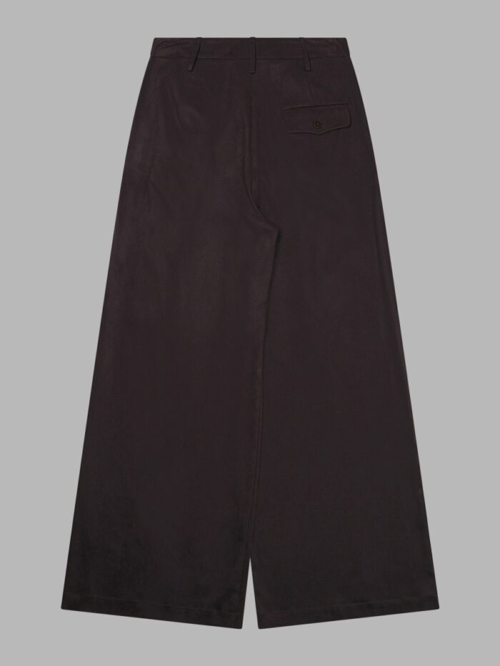 ALYSI Pantalone Con Effetto Camoscio