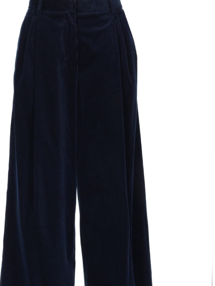 S MAX MARA Pantalone "Corona" In Velluto A Coste