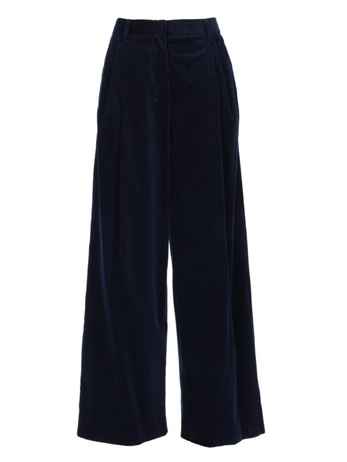 s max mara pantalone "corona" in velluto a coste S MAX MARA Pantalone "Corona" In Velluto A Coste