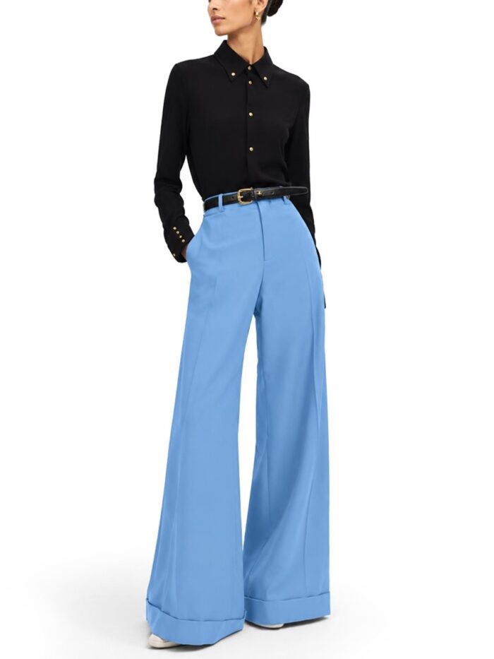 Celine PANTALONE "DOCK" IN LANA