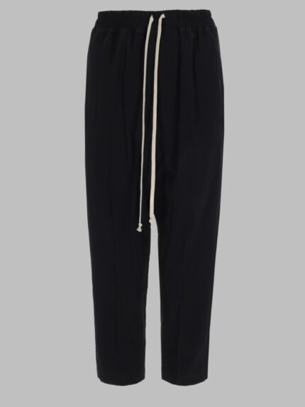 RICK OWENS PANTALONE "DRAWSTRING ASTAIRES" CROPPED