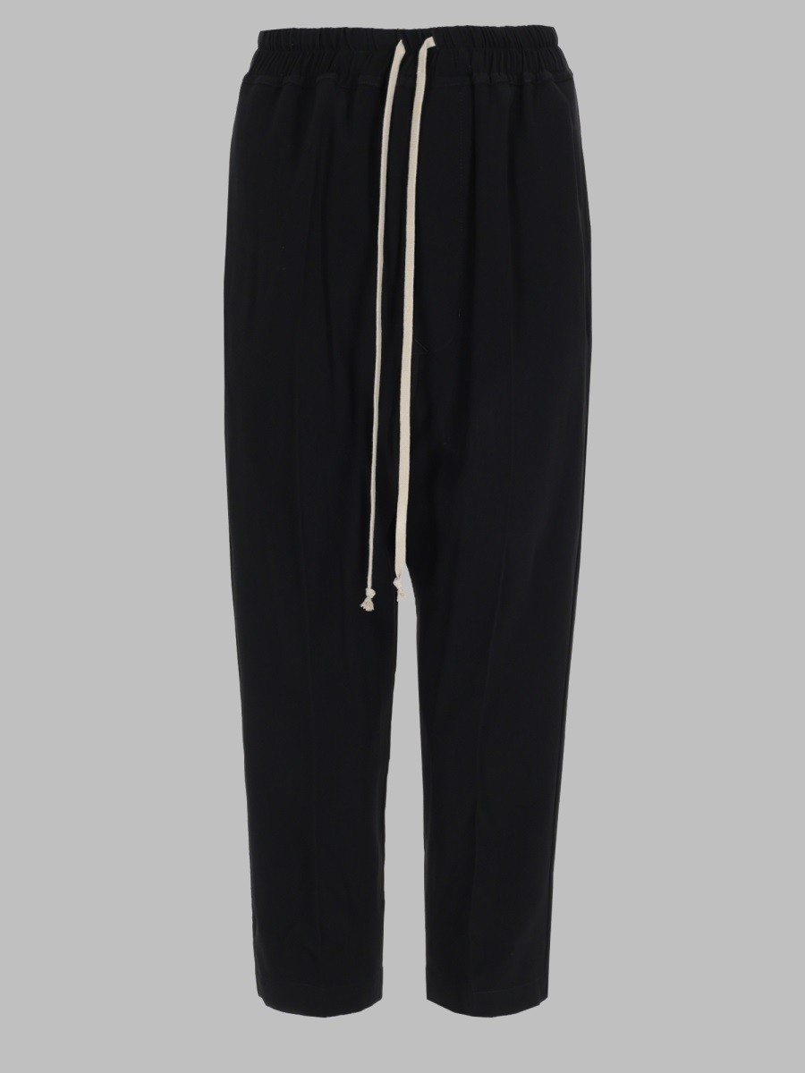 RICK OWENS PANTALONE "DRAWSTRING ASTAIRES" CROPPED