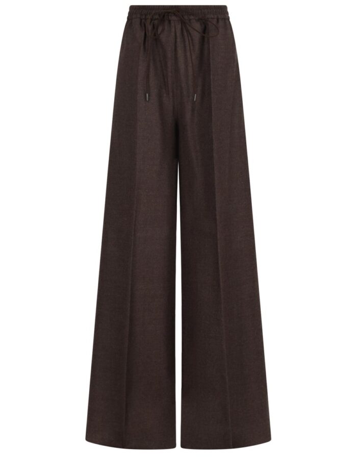max mara pantalone in batavia di lana Max Mara Pantalone In Batavia Di Lana