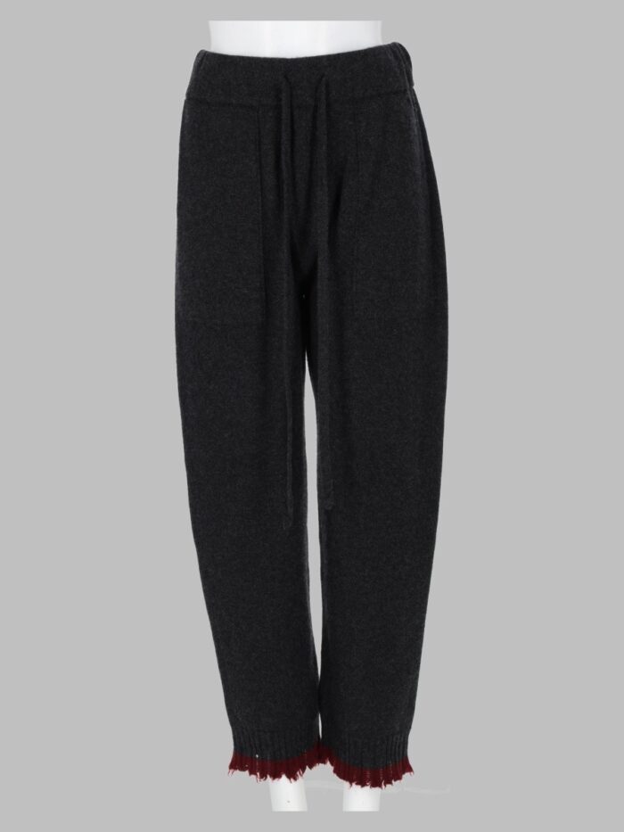 uma wang pantalone in cashmere UMA WANG Pantalone In Cashmere