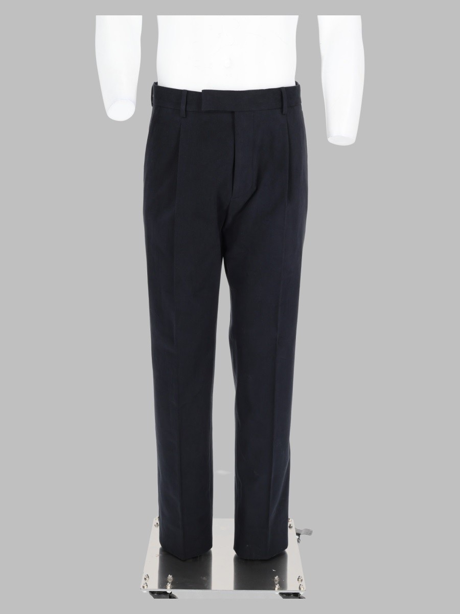 Zegna Pantalone In Cotone E Cashmere