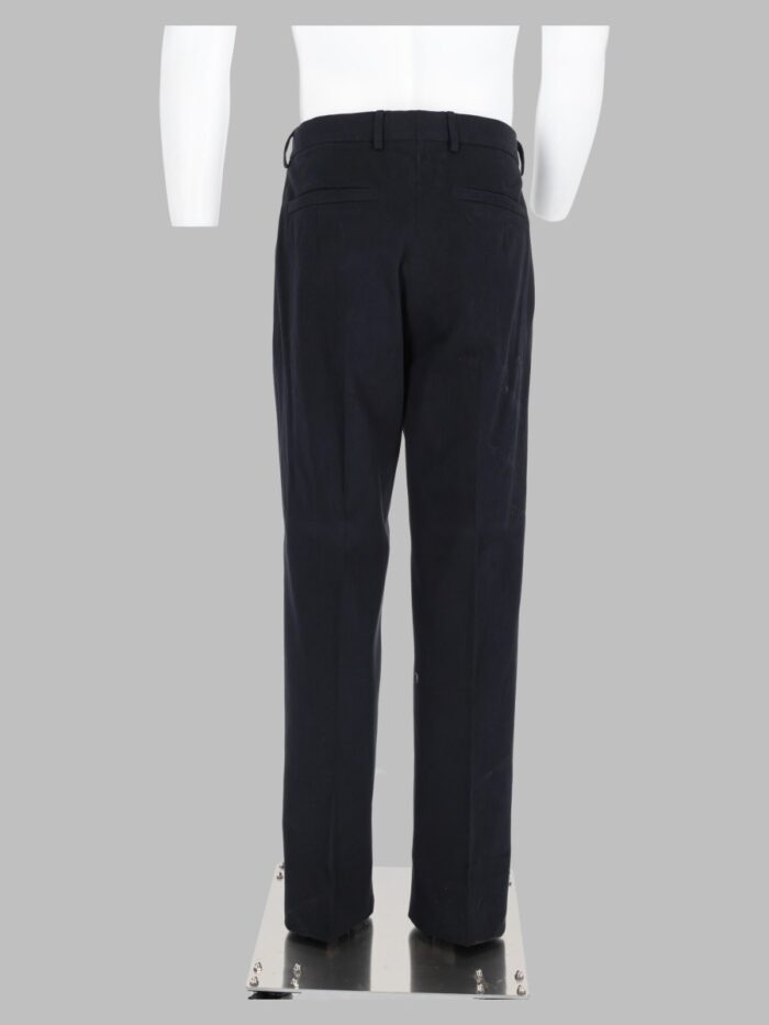 Zegna Pantalone In Cotone E Cashmere