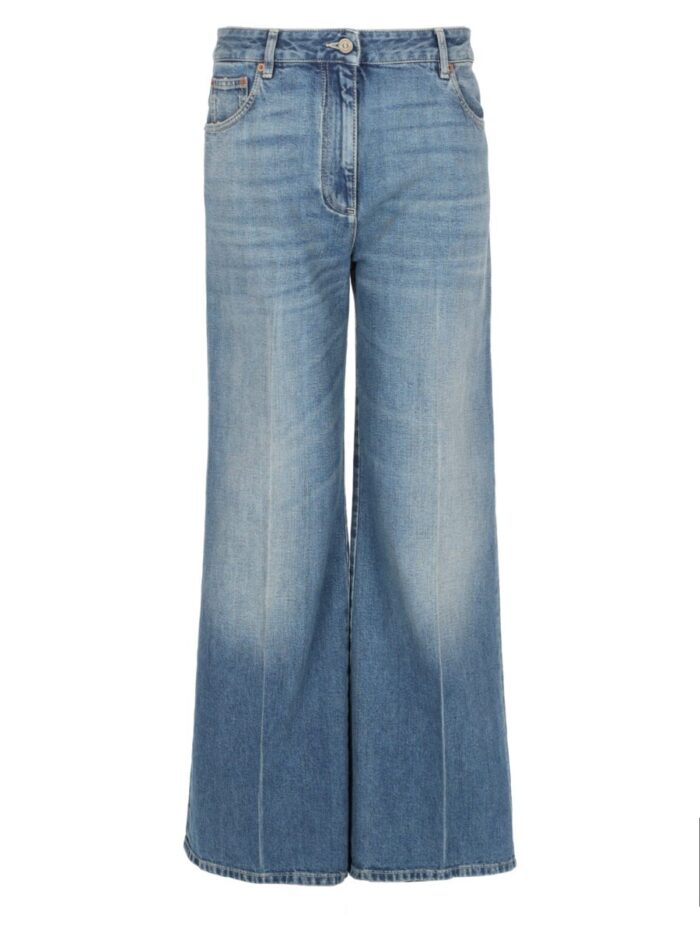 valentino garavani pantalone in denim Valentino Garavani PANTALONE IN DENIM