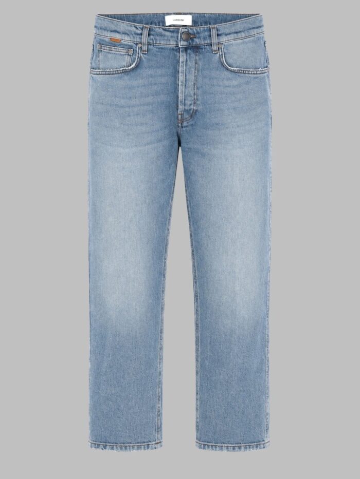 Lardini PANTALONE IN DENIM DI COTONE