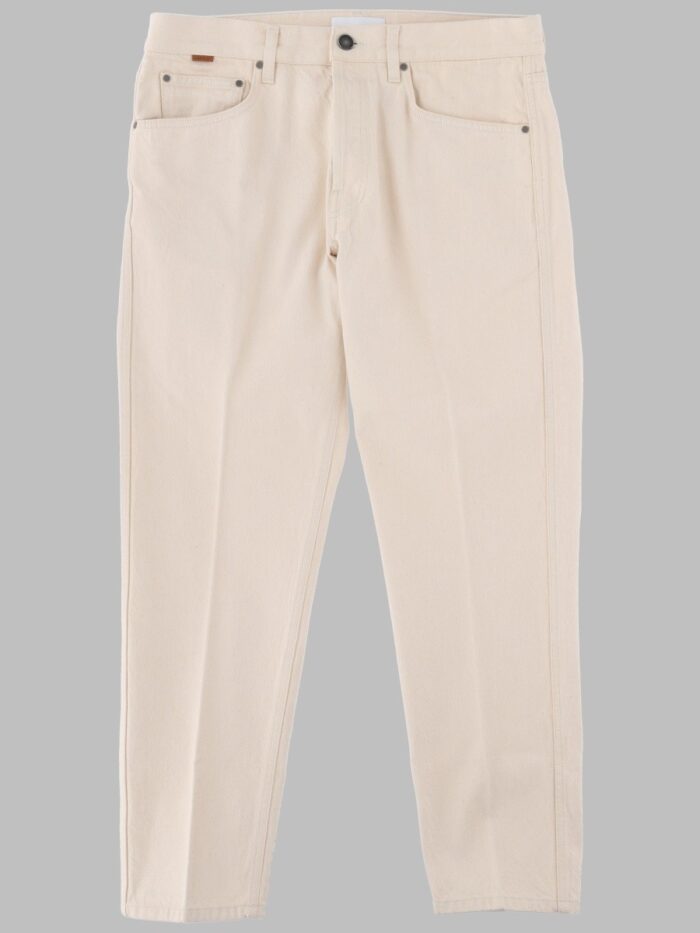 lardini pantalone in denim di cotone Lardini PANTALONE IN DENIM DI COTONE