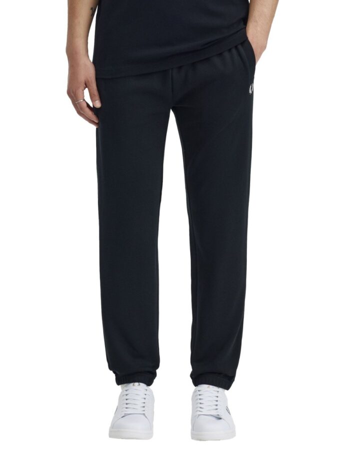 FRED PERRY Pantalone In Felpa Di Cotone