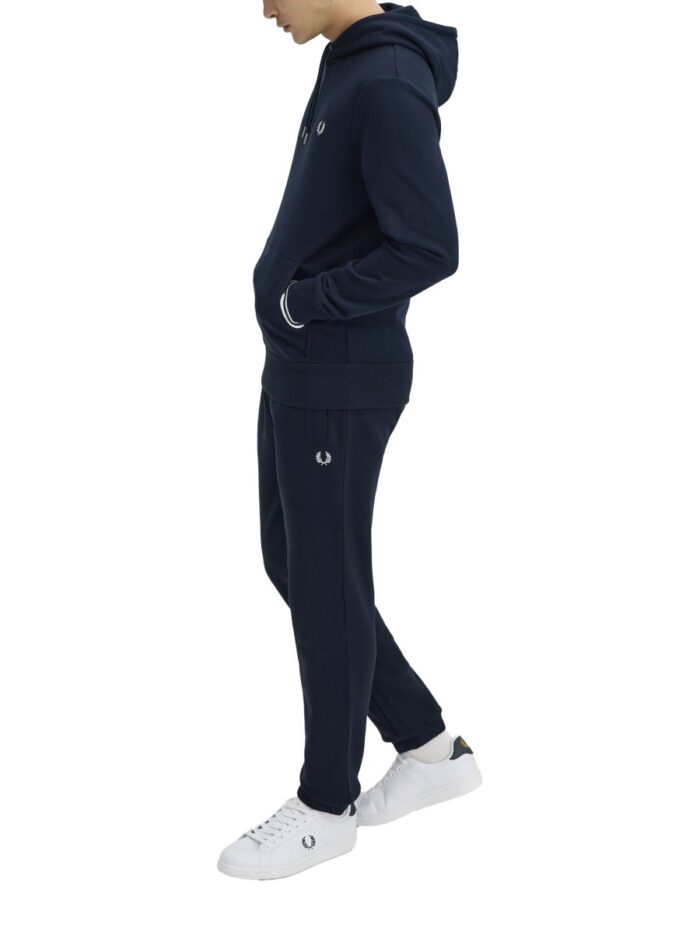 FRED PERRY Pantalone In Felpa Di Cotone