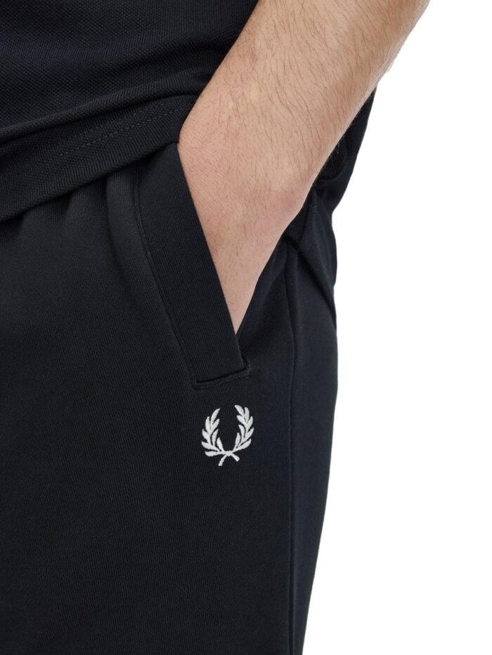 FRED PERRY Pantalone In Felpa Di Cotone